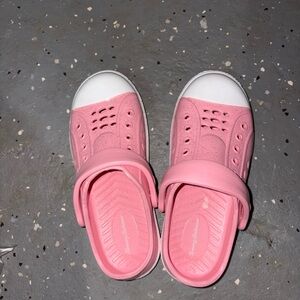 Kids Pink Slip-On Shoes